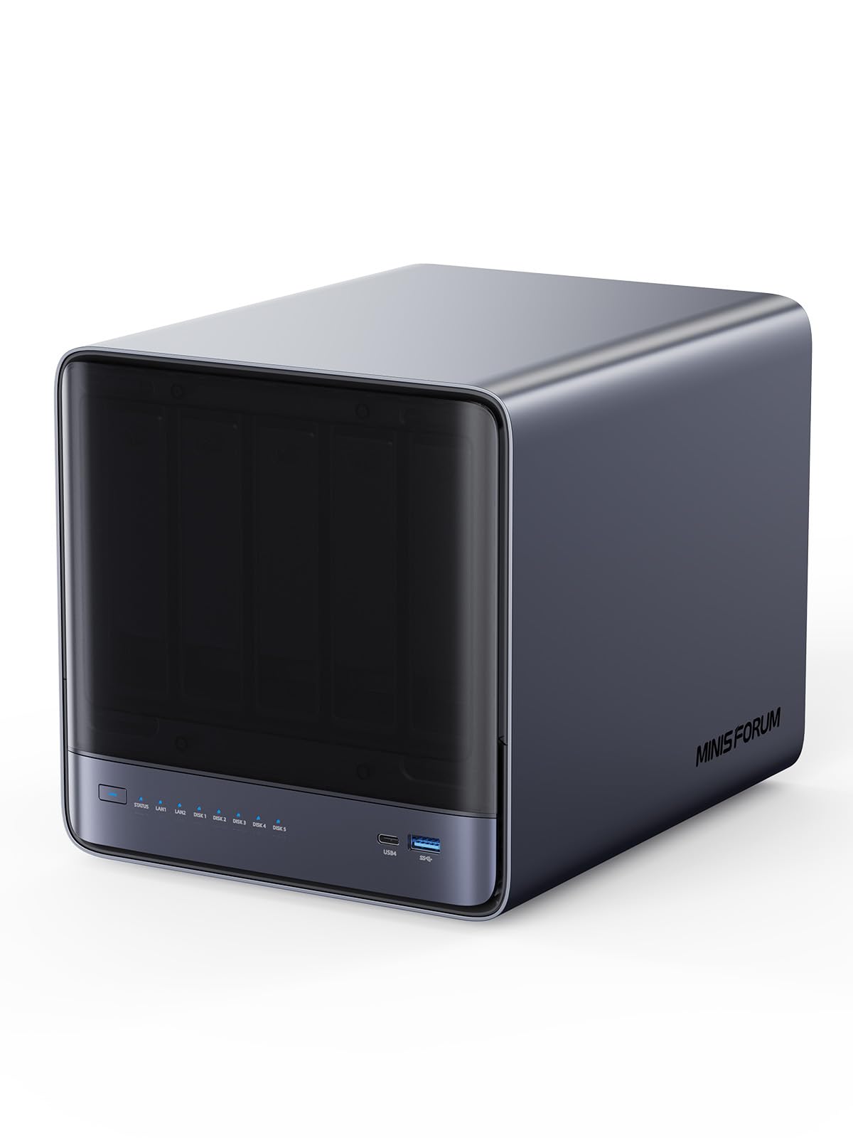 Minisforum N5 Pro NAS ミニPC Amazon.com: MINISFORUM N5 Pro 5-Bay Desktop AI NAS, AMD Ryzen AI 9